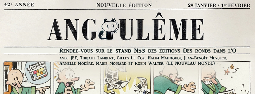 Rendez-vous au FIBD  Angoulme : stand N53, Le Nouveau Monde (auteurs, plan)