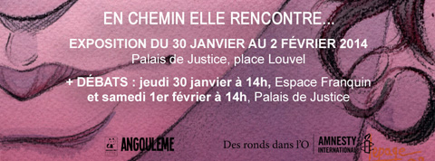 En chemin elle rencontre... : Exposition et dbats  Angoulme (+ d'infos)