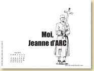 Fond d'cran de JUIN 2012 n4 : Moi, Jeanne d'Arc de Valrie Mangin et Jeanne Puchol (en librairie depuis le 16 mai 2012)