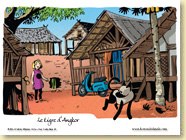 Lilou T2, Le tigre d'Angkor par Charles Masson et Elice - Voir les 3 fonds d'écran