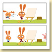 Monsieur Lapin, la peinture - Extrait