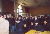 Remise du livre aux cheminotes du Nord Pas de Calais le 8 mars 2007