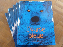 L'ourse bleue, de Nancy Guilbert et Emmanuelle Halgand - Voir les 6 photos (sur le blog)