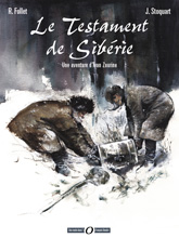 Ivan Zourine, T1 Le Testament de Sibrie - Couverture (cliquer pour agrandir l'image)