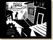 Octobre 2012 - Fond d'cran n3 : Photo de la Favela de Andr Diniz, photos de Mauricio Hora (Des ronds dans l'O, juin 2012)